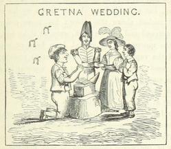 Gretna-Hochzeit, 1844