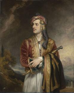 Lord Byron in armenischer Tracht