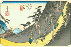 Nissaka-shuku, die 25. Etappe auf dem Tōkaidō